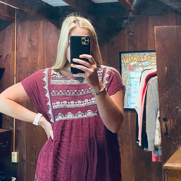 Free People Sunrise Wanderer Mini Dress - Picture 13 of 14
